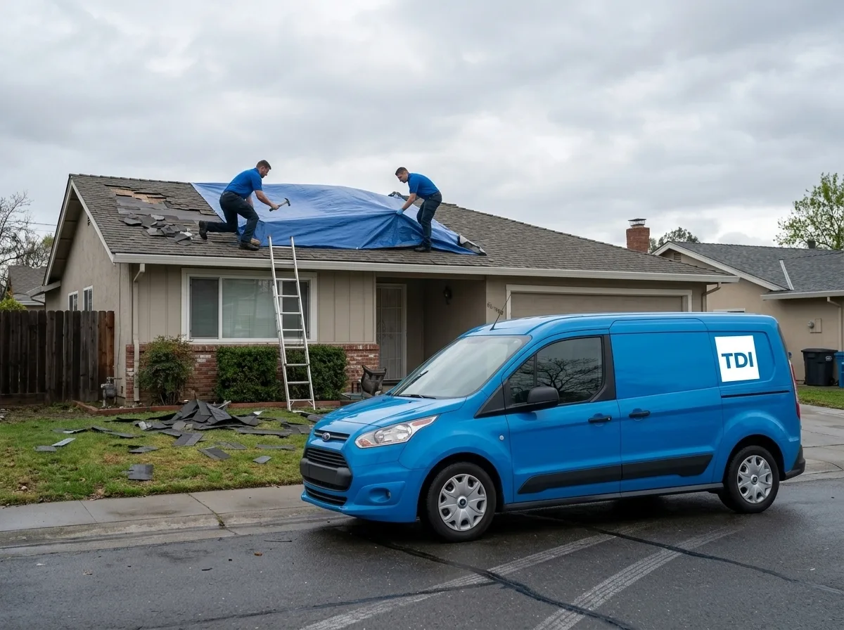 Storm Damage Restoration in Sacramento